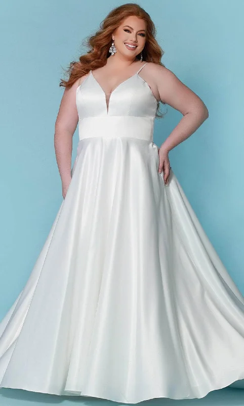 Sydney's Closet Bridal SC5269 - Satin Long Bridal Gown