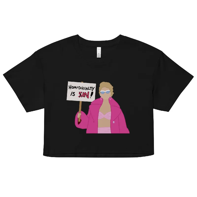 Homasekualty is in! Crop Top