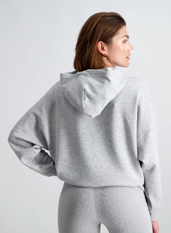 Light Grey Melange Comfy Hood