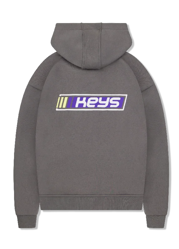 RACING HOODIE GREY