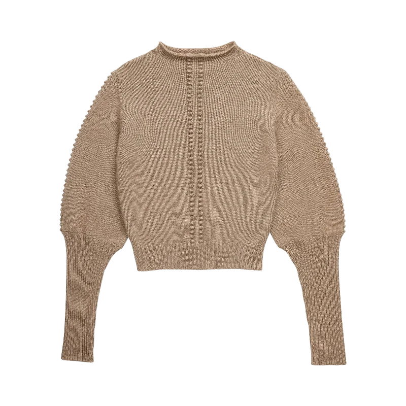 The Chelsea Sweater in Taupe