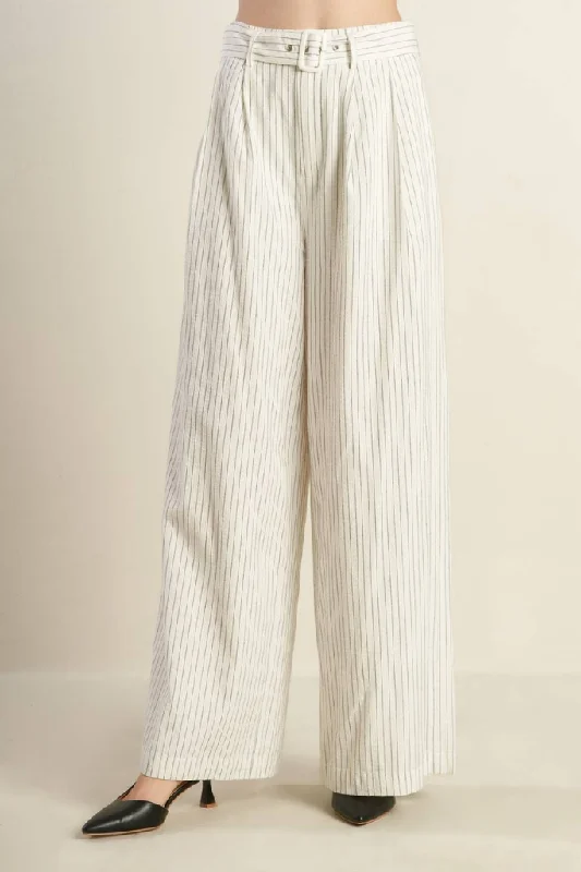 Eva Stripe Wide Leg Pant