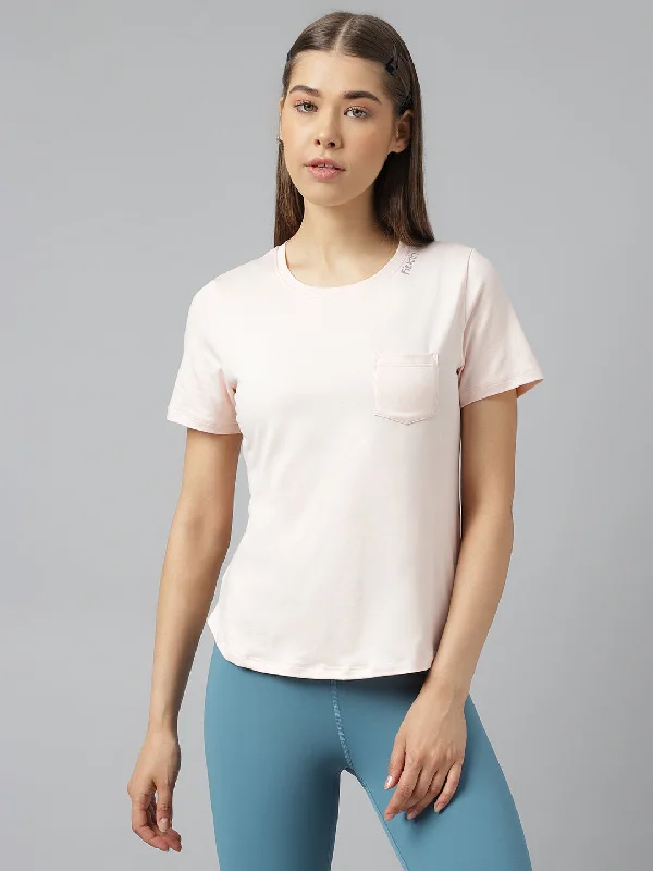 Fitkin women short sleeves t-shirt with laser cut detail