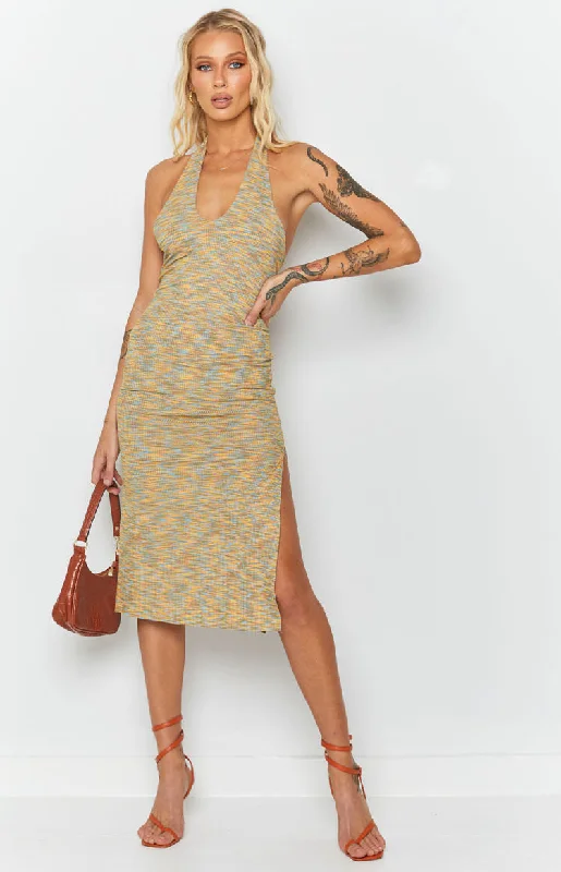 Indi Spacedye Midi Dress Multi