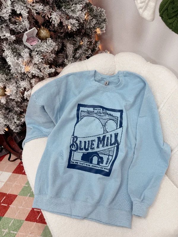 Blue Milk Sweatshirt