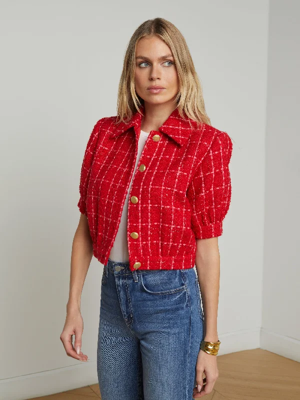 Cove Cropped Tweed Jacket