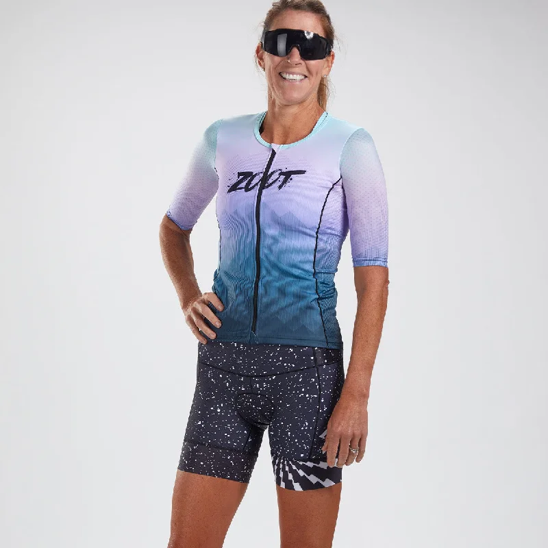 ZOOT WOMENS LTD TRI AERO JERSEY - KONA ICE