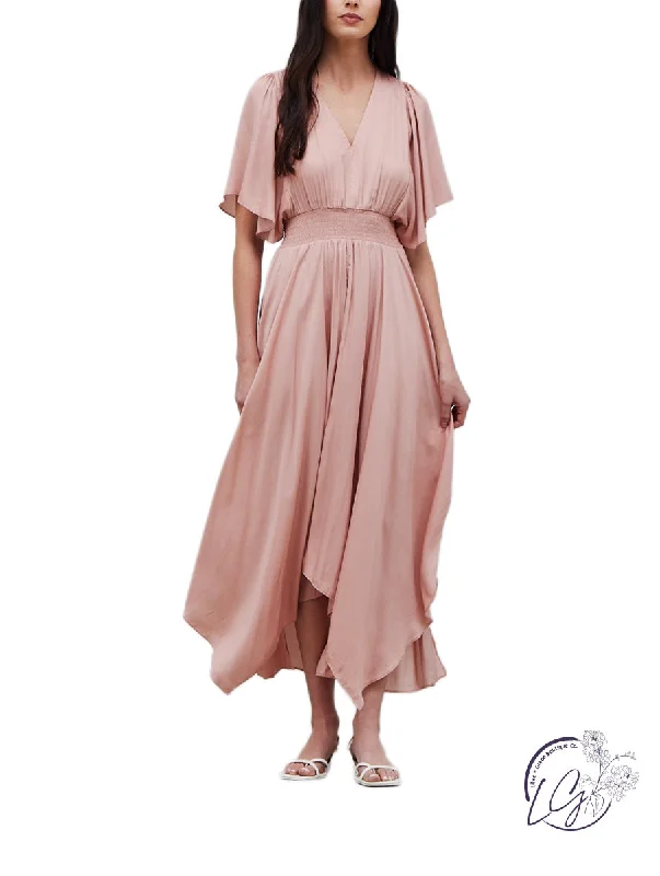 Daydreaming Uneven Hem Maxi Dress