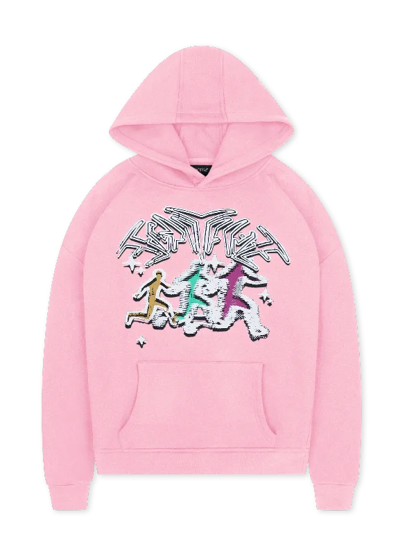 RUN HOODIE PINK