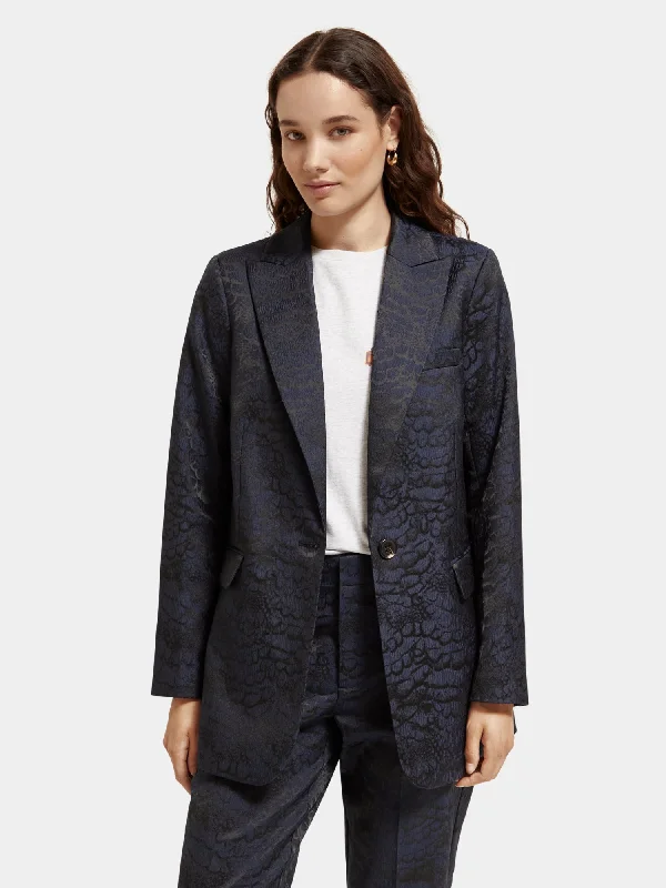 Jacquard blazer