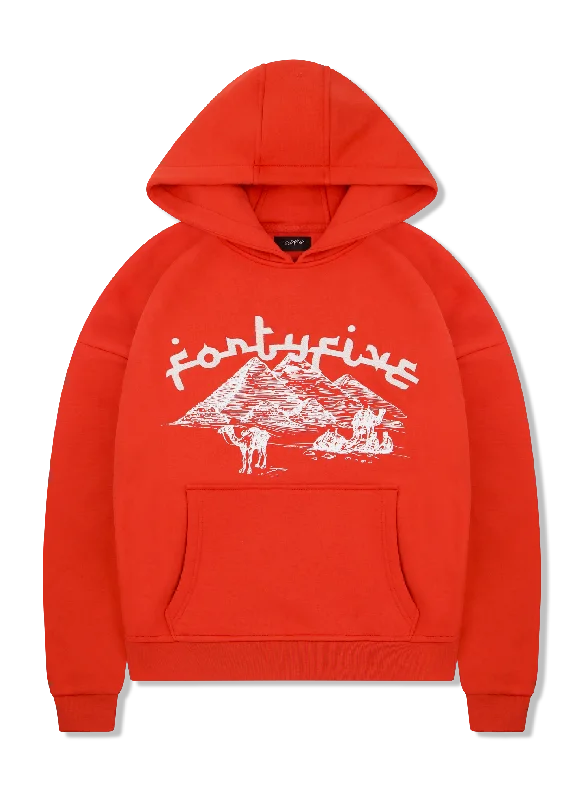 ARABIC HOODIE RED