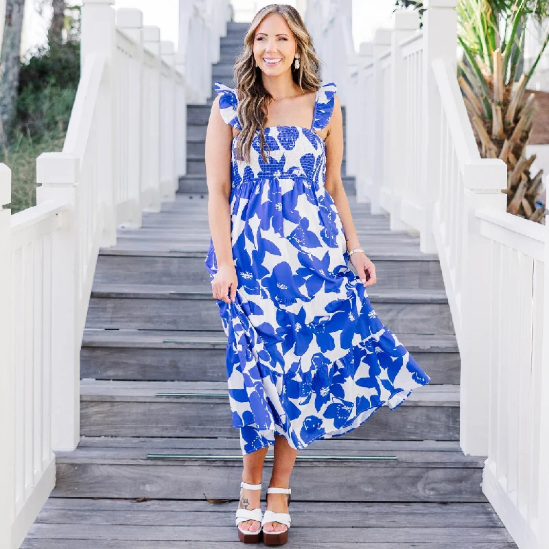 Ode To The Summer Dress, Royal Blue