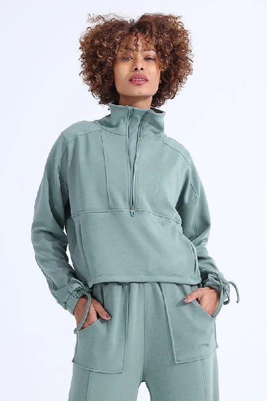 Feldspar Modal Zip Sweatshirt